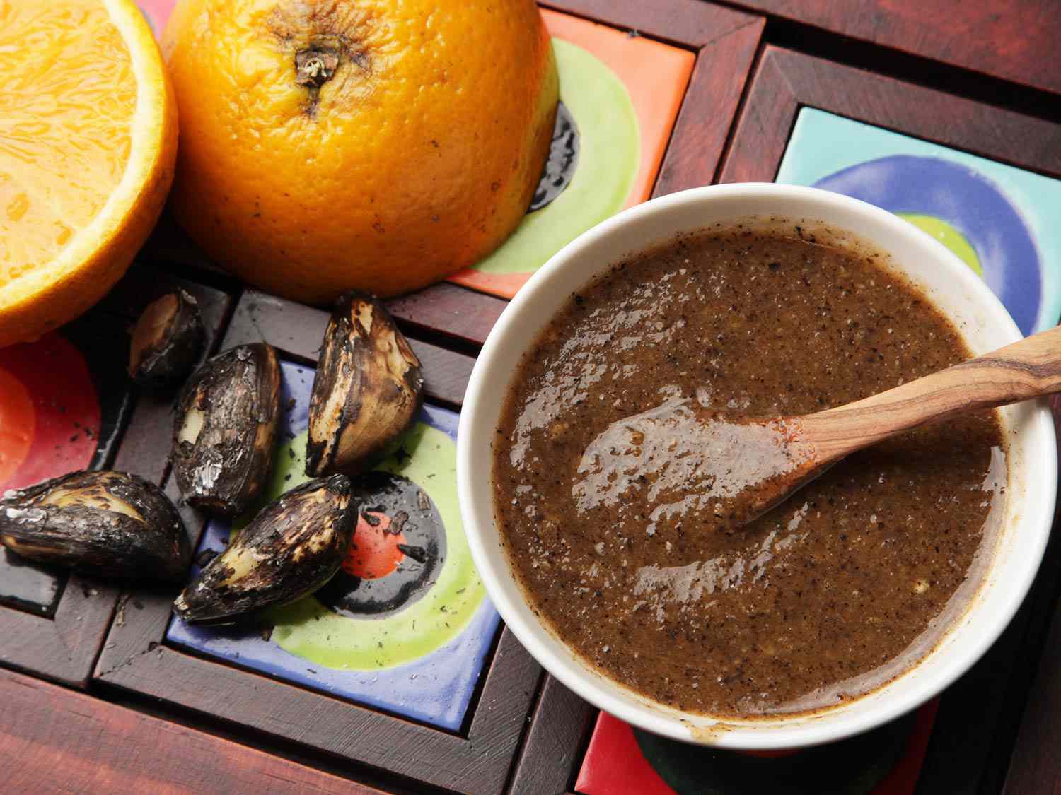 Extra-Hot Yucatán-Style Roasted-Habanero Salsa (Chile Tamulado) Recipe Image