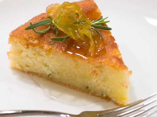 Rosemary Lemonade Cake Recipe Image