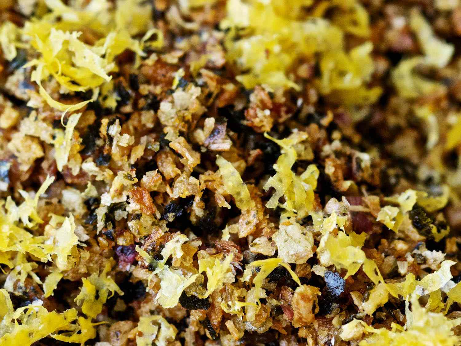 Crispy Fried Onions and Nori Topping Recipe Image