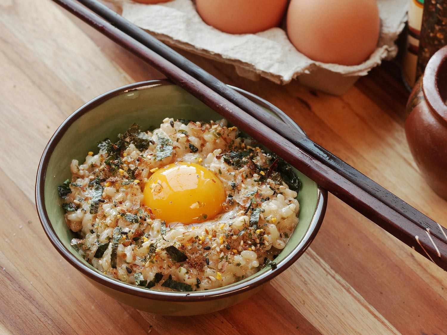 Tamago Kake Gohan (Japanese-Style Rice With Egg) Recipe Image