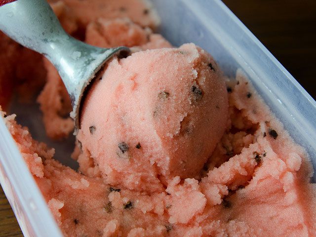 Watermelon Sorbet Recipe Image