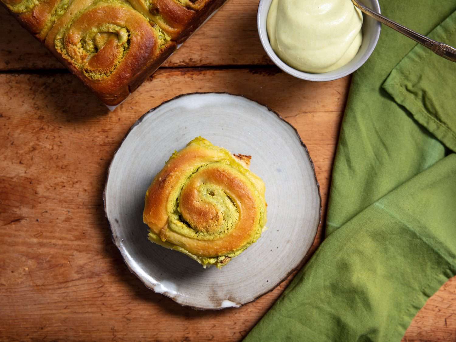 Pistachio Buns Recipe Image