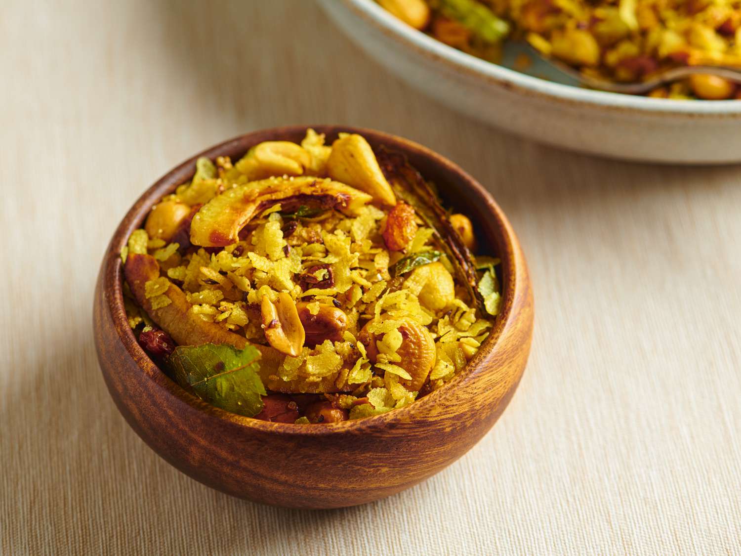 Poha Chivda (Indian Flattened Rice Snack) Recipe Image