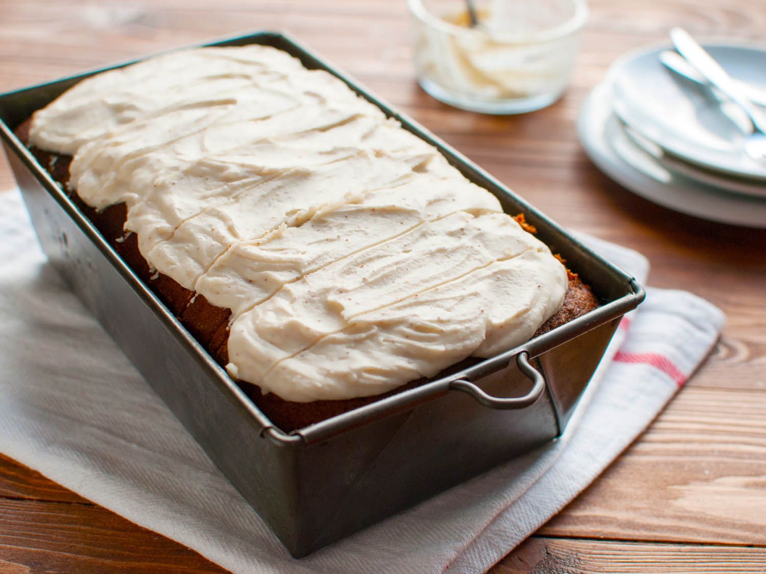 Brown Butter Cake With Brown Butter Frosting Recipe Image