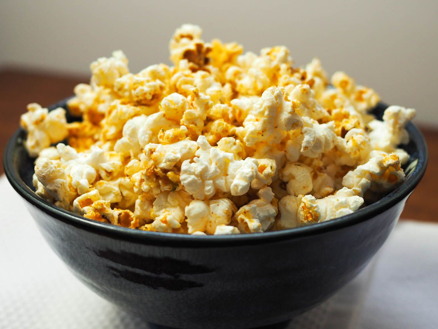 Thai Red Coconut Curry Popcorn Recipe Image