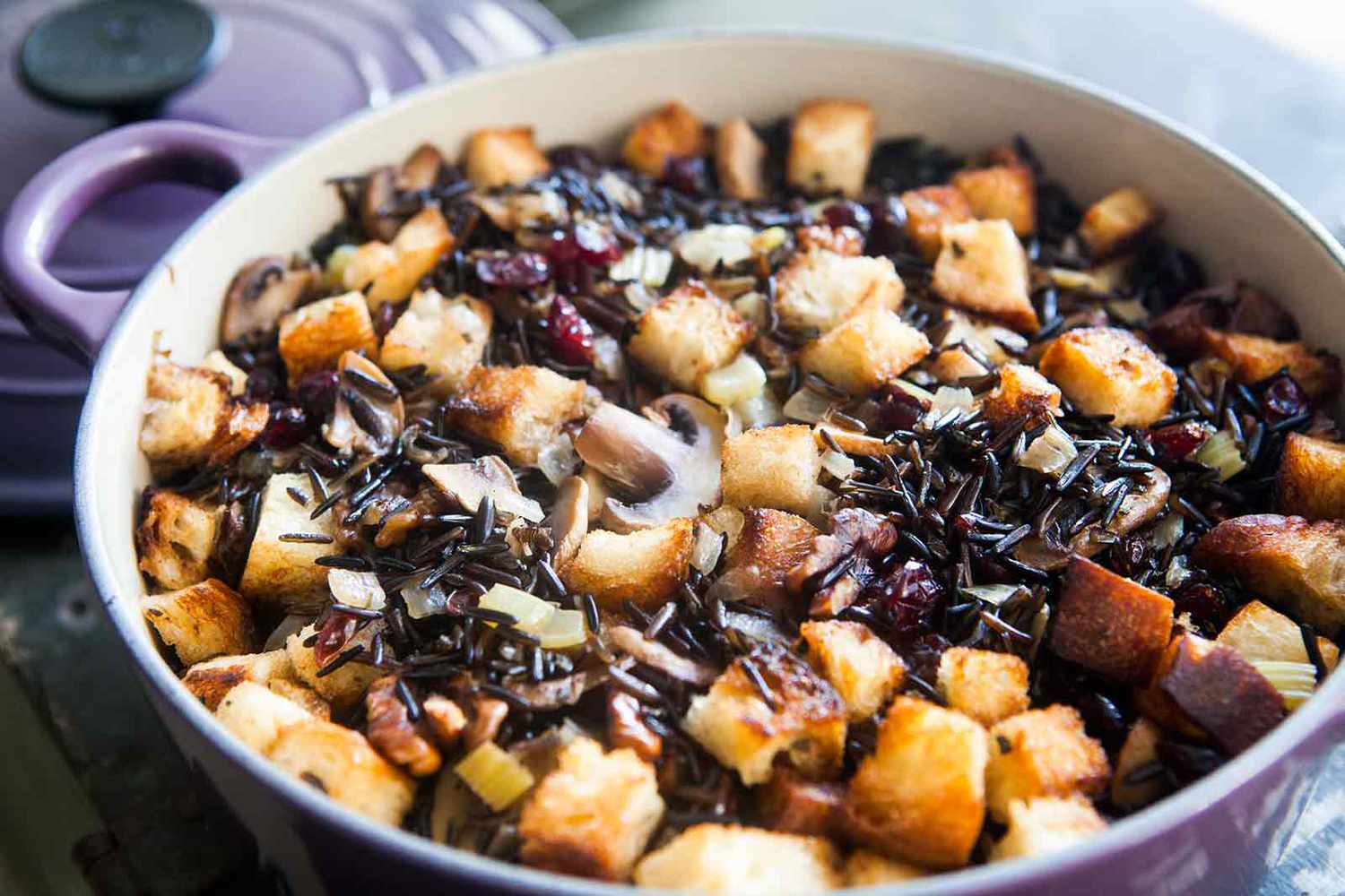 Wild Rice Stuffing Recipe Image