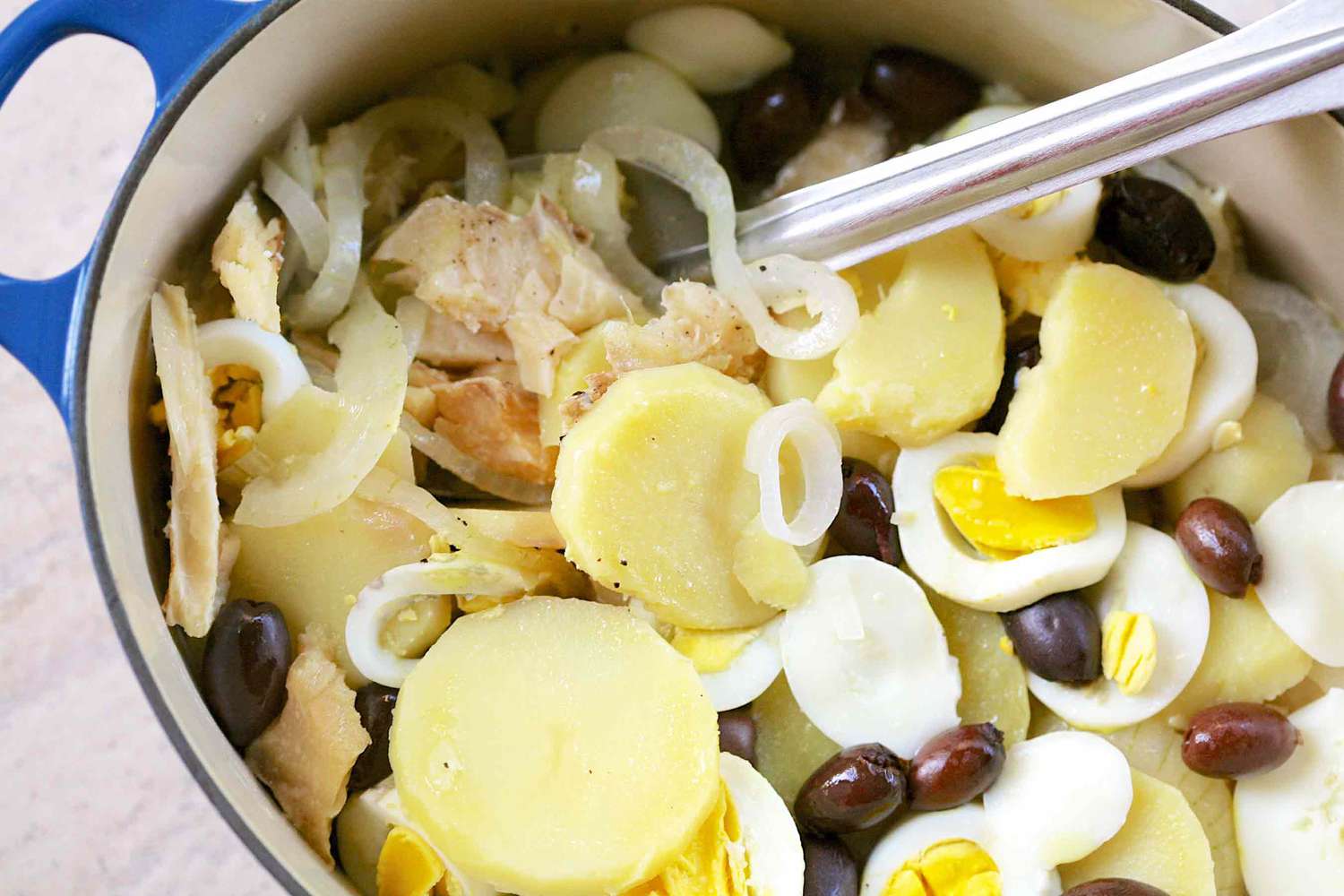 Bacalhau (Portuguese Salt Cod Stew) Recipe Image
