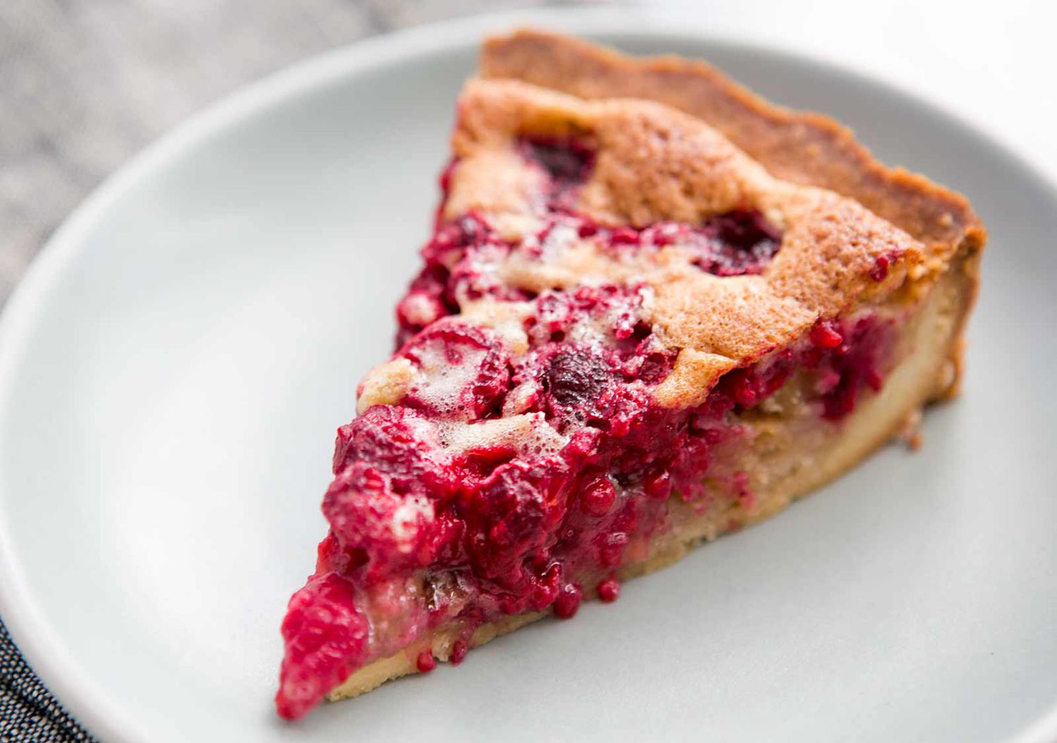 Raspberry Walnut Tart Recipe Image