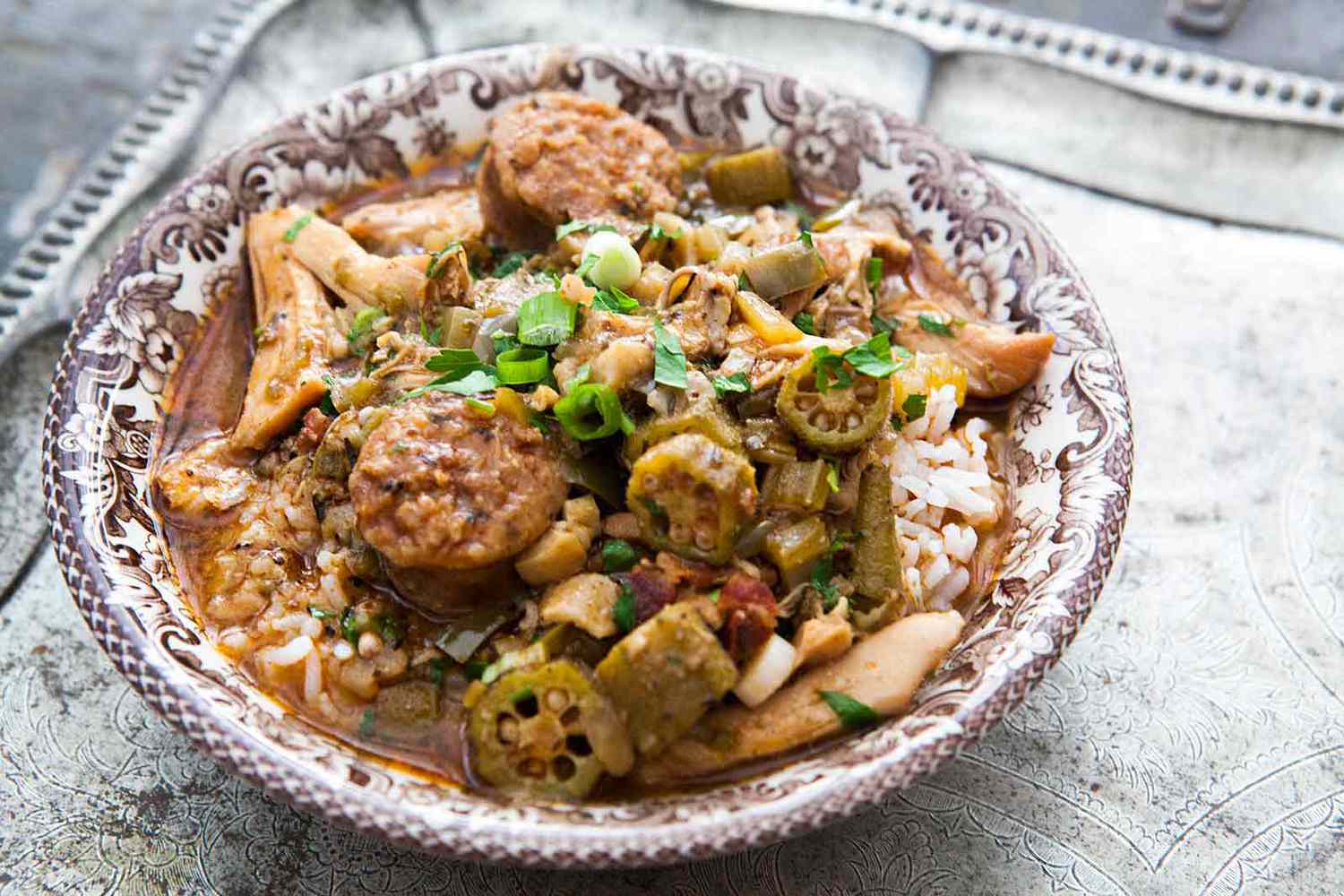 Chicken Gumbo with Andouille Sausage Recipe Image