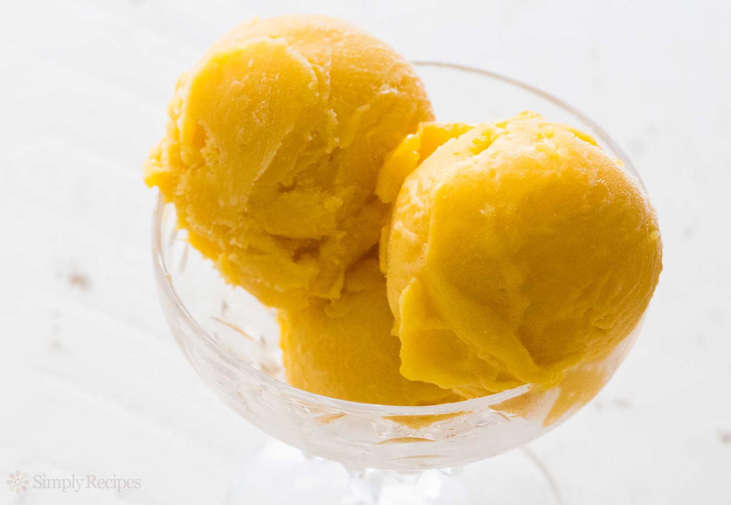 Mango Sorbet Recipe Image