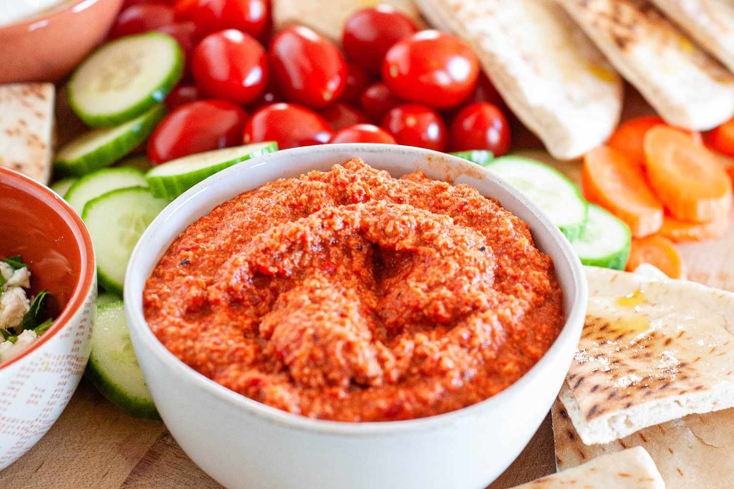 Muhammara (Red Pepper and Walnut Dip) Recipe Image