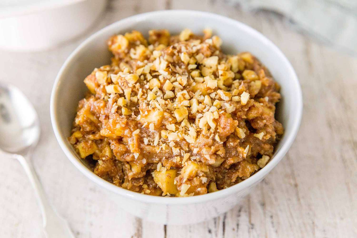 Charoset with Apples, Dates, and Walnuts Recipe Image