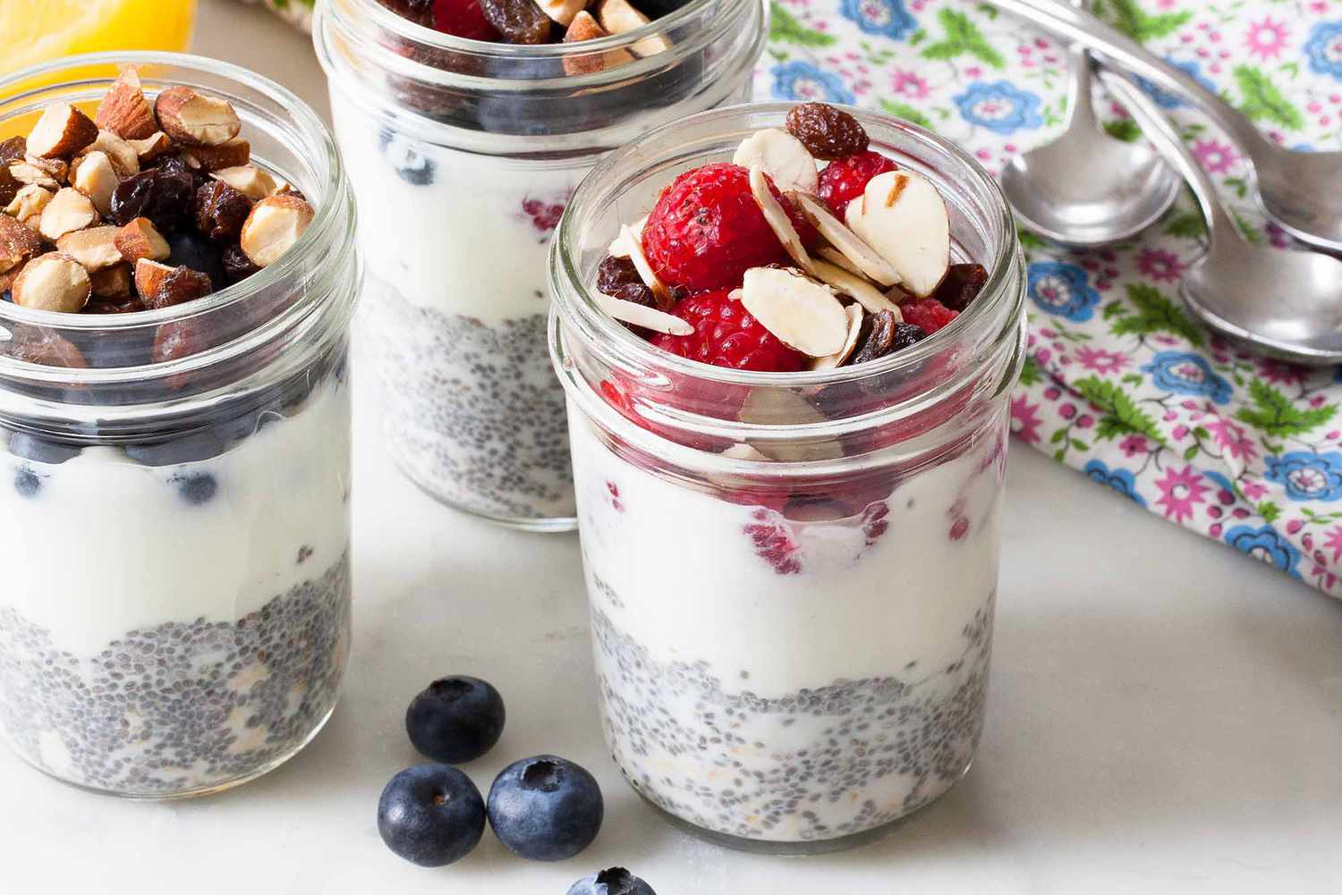 Grab-and-Go Oatmeal Chia Cups Recipe Image
