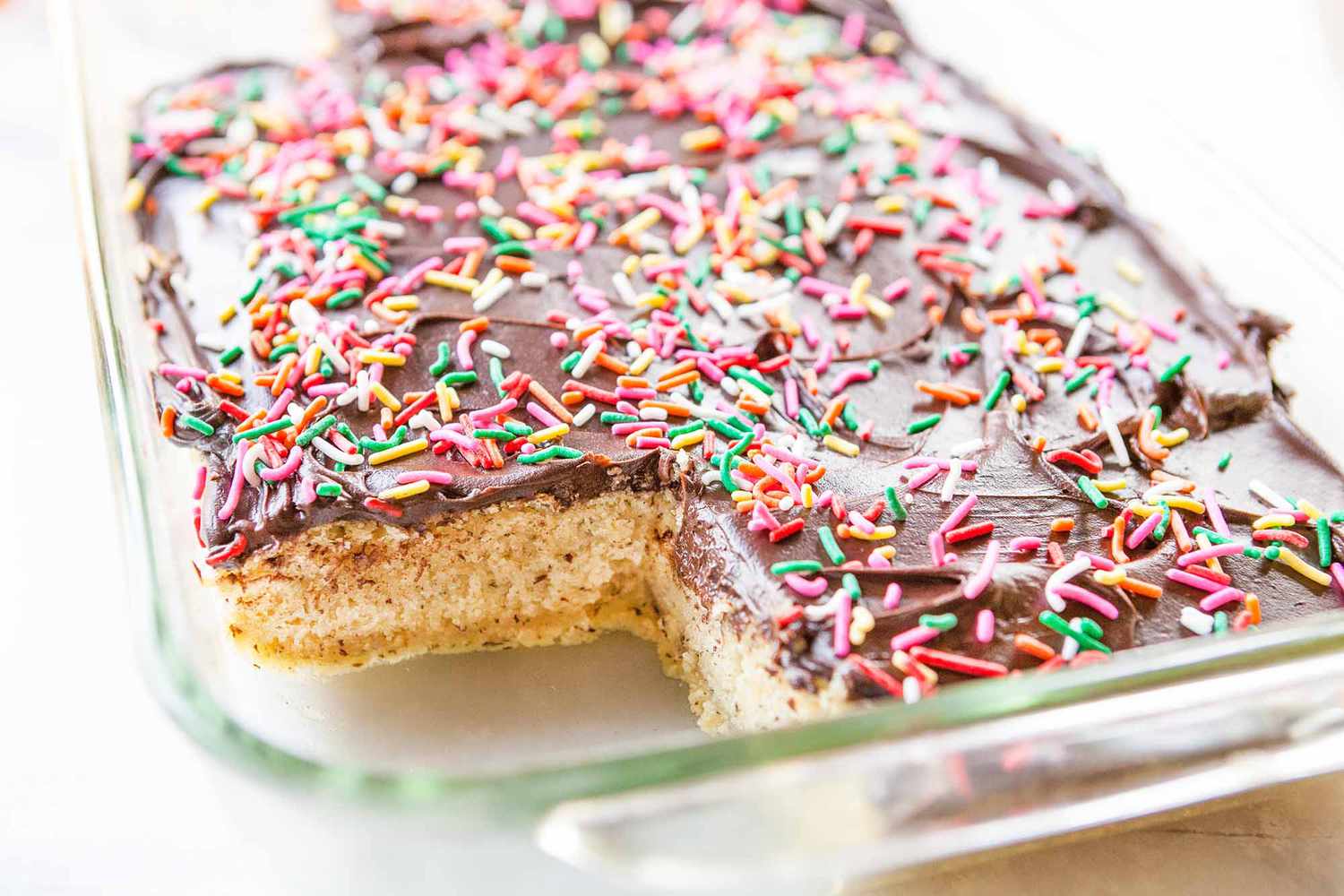 Gluten-Free Vanilla Birthday Cake Recipe Image