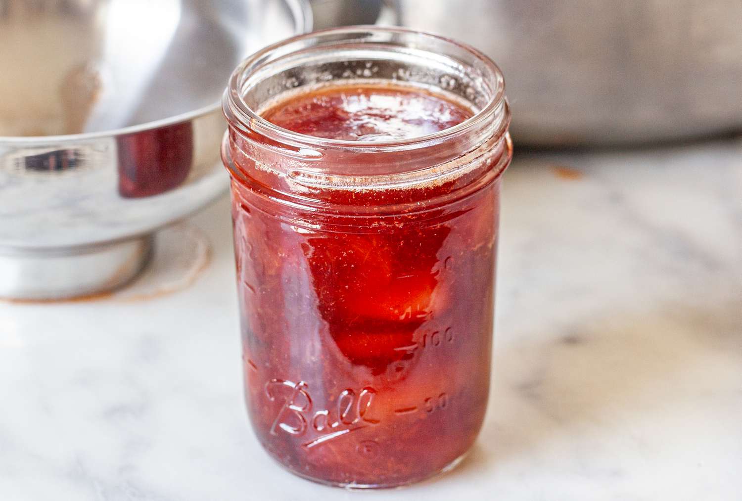 Peach, Pear, and Plum Jam Recipe Image