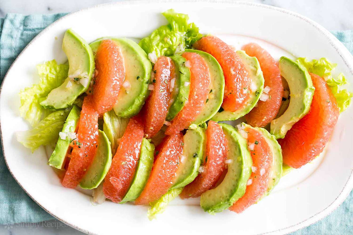 Grapefruit Avocado Salad Recipe Image