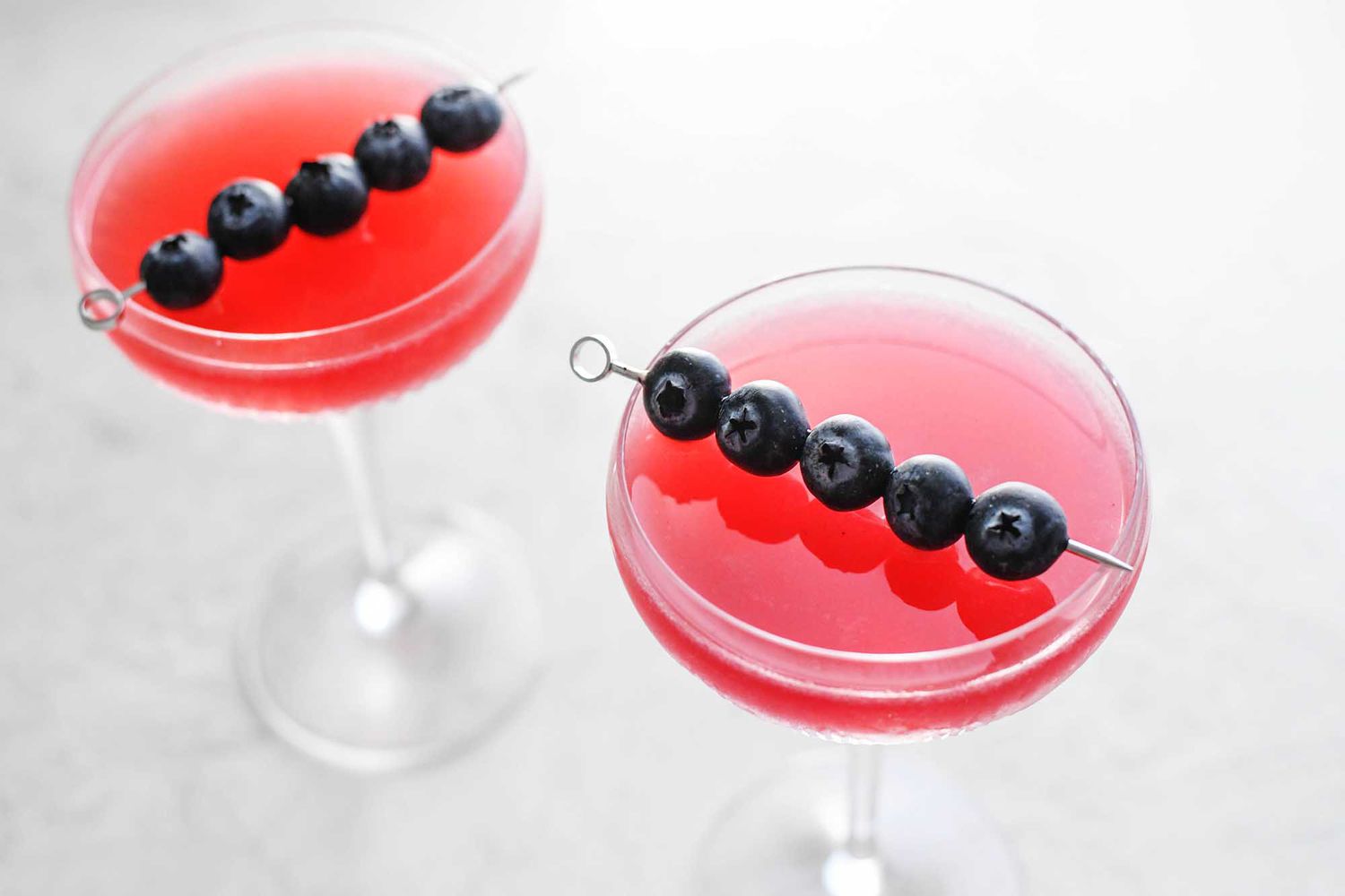 Blueberry Pomegranate Cosmopolitan Recipe Image