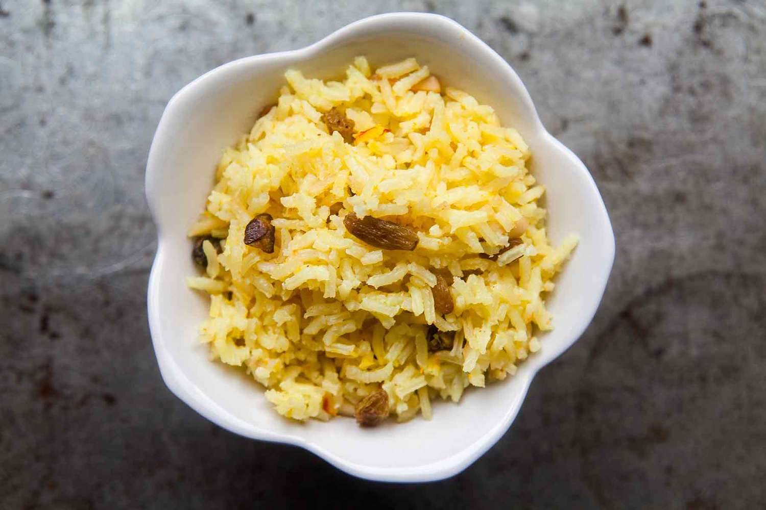 Parsi Pulao Recipe (Saffron Rice Pilaf) Image