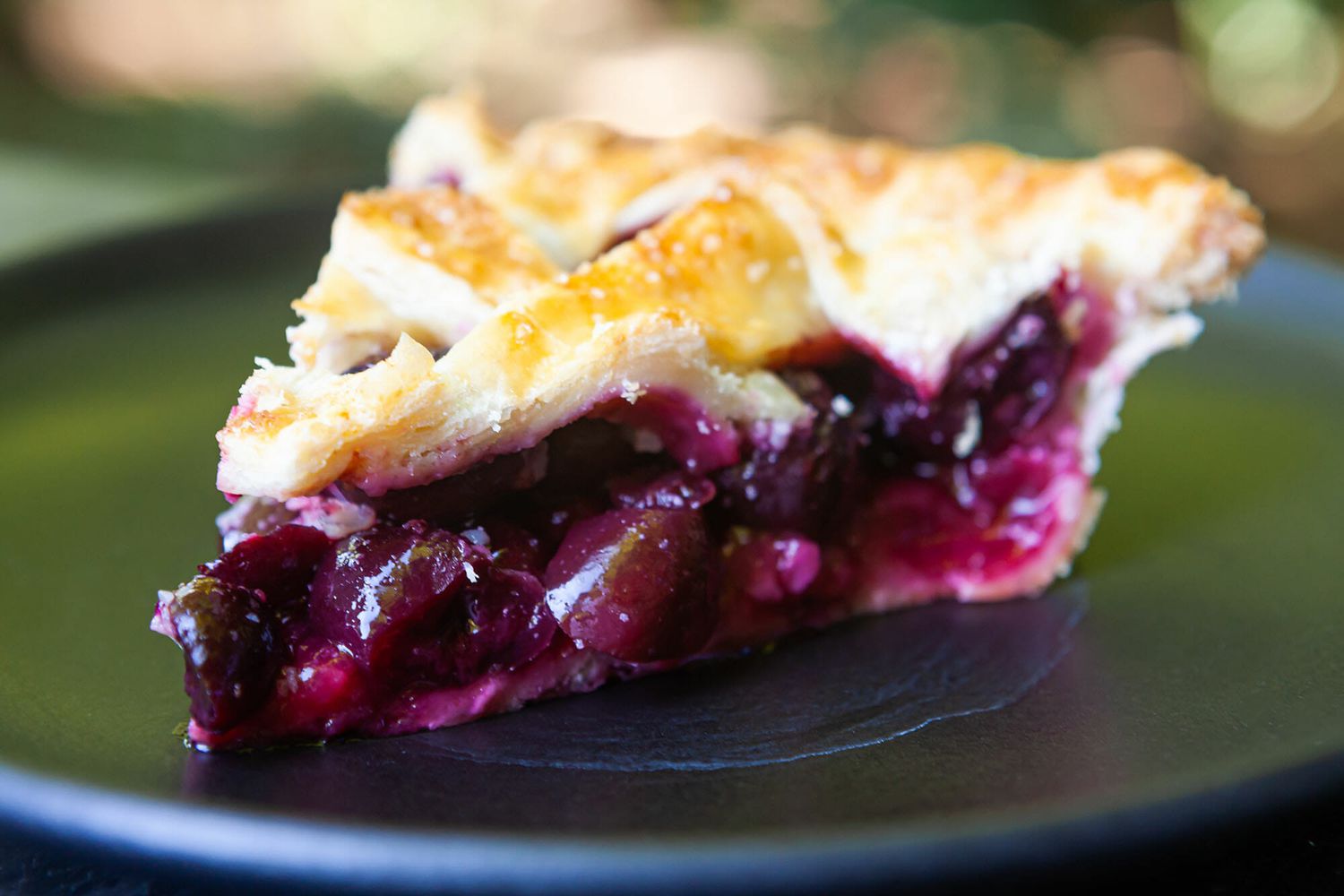Sweet Cherry Pie Recipe Image
