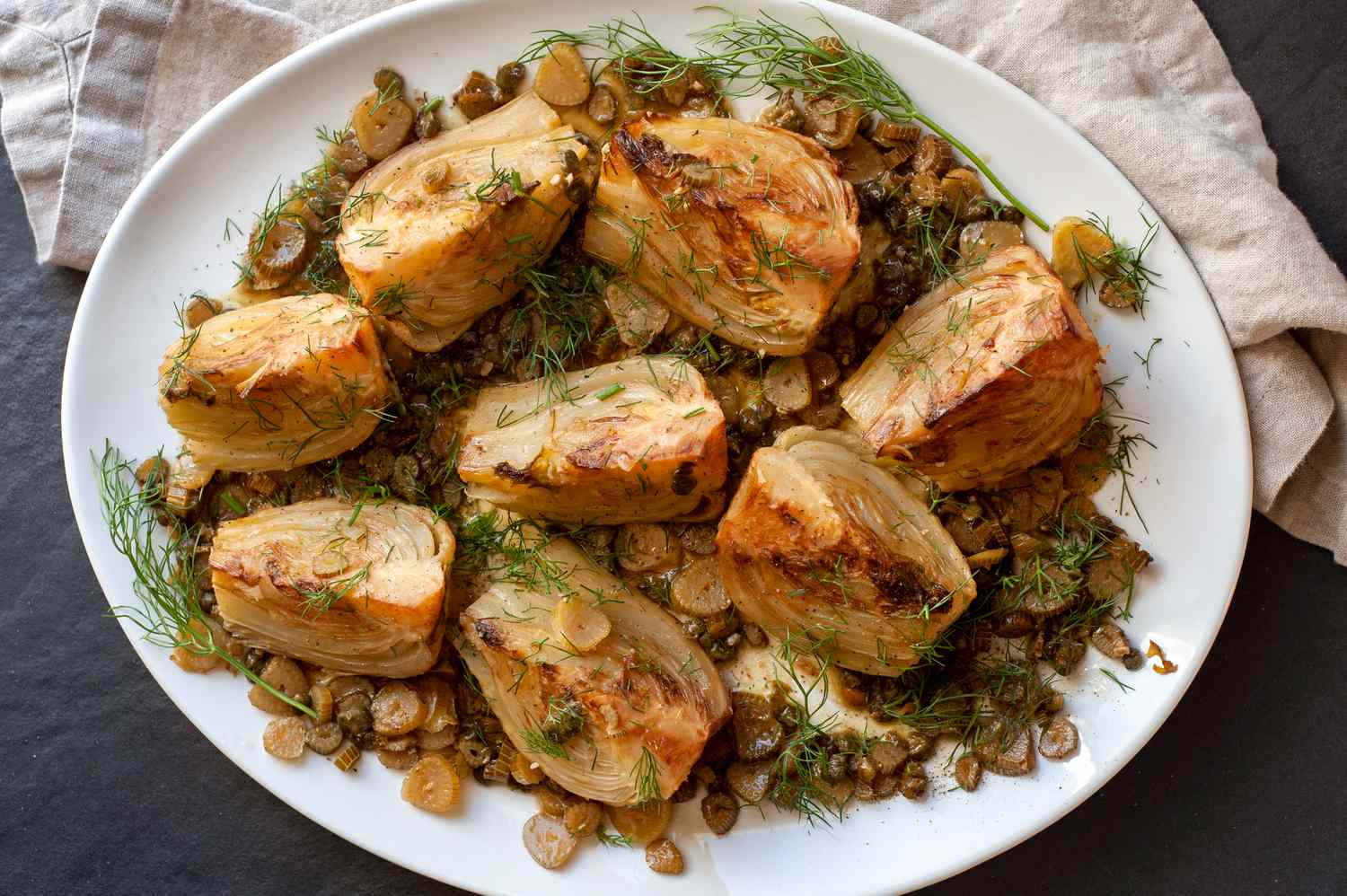Sautéed Fennel with Fennel Fronds Recipe Image