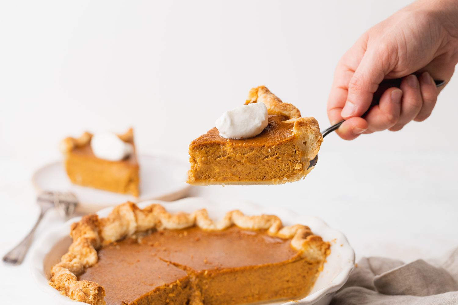 Homemade Pumpkin Pie Image