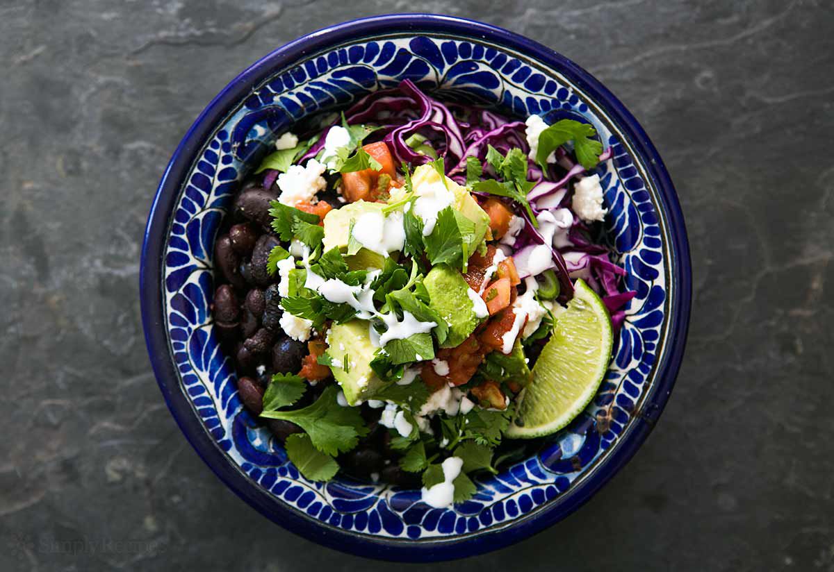 Black Bean Burrito Bowl Recipe Image