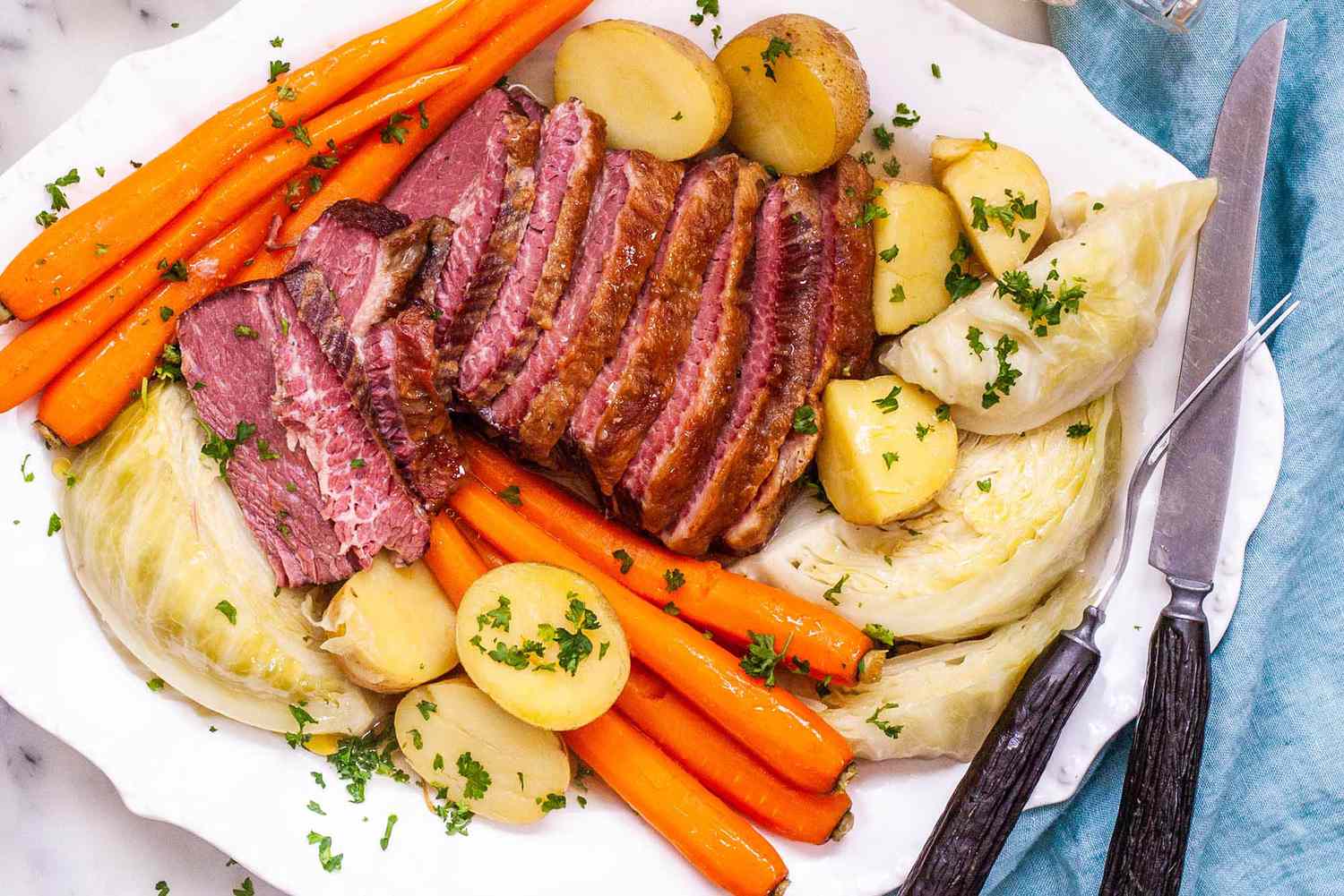 Classic Corned Beef and Cabbage Recipe Image