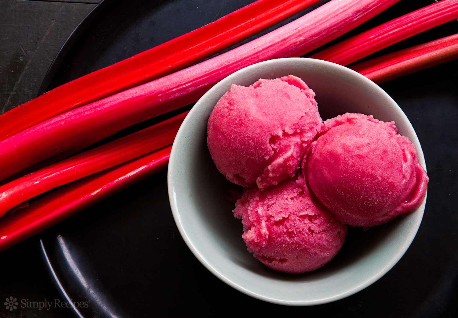 Rhubarb Sorbet Recipe Image
