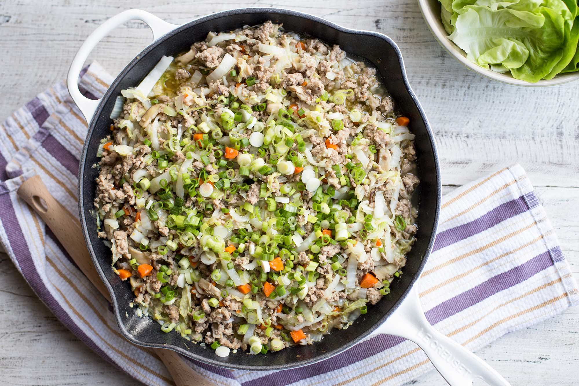Michelle Tam's Pot Sticker Stir-Fry Recipe Image