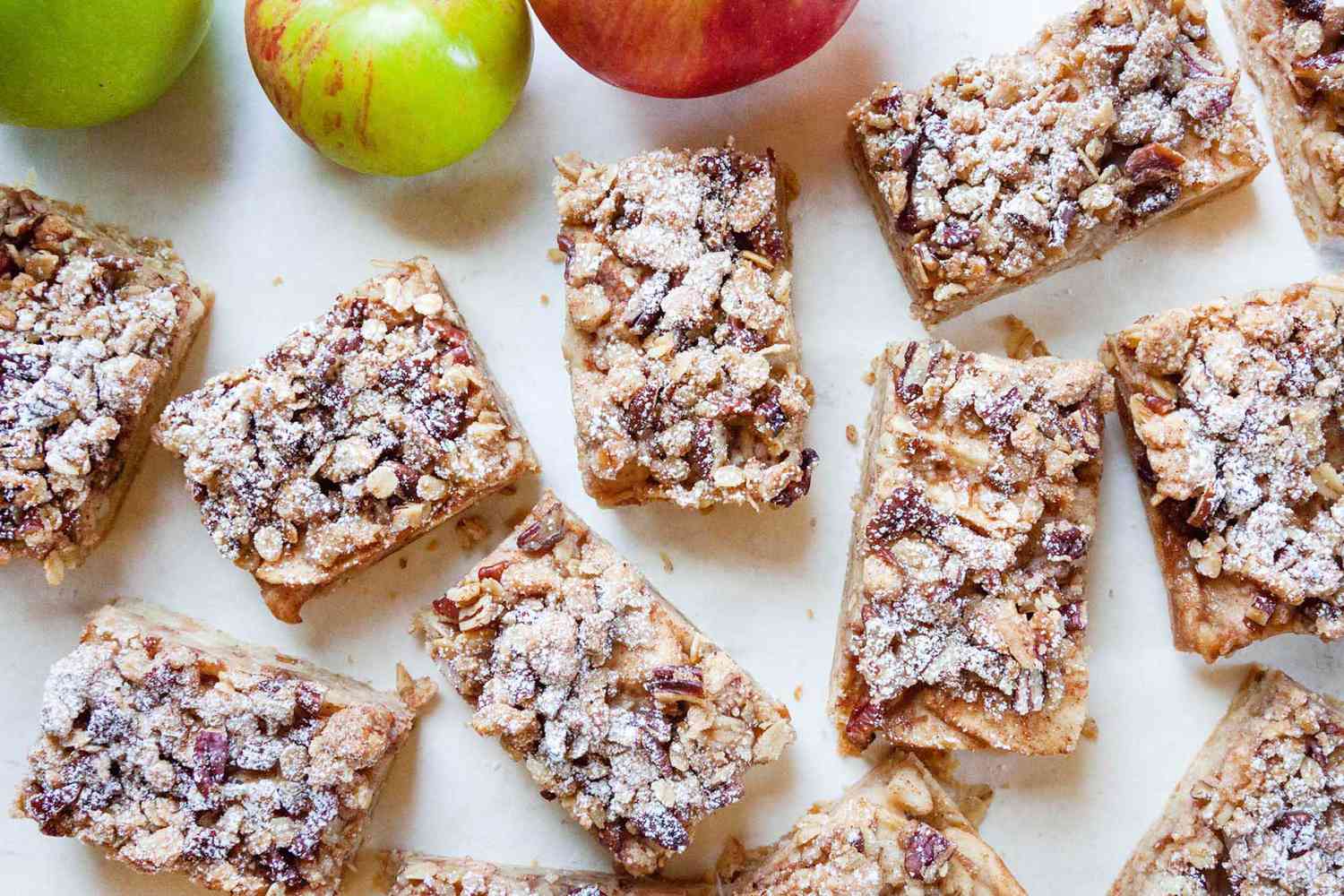 Apple Pie Bars with Crumble Topping Recipe Image