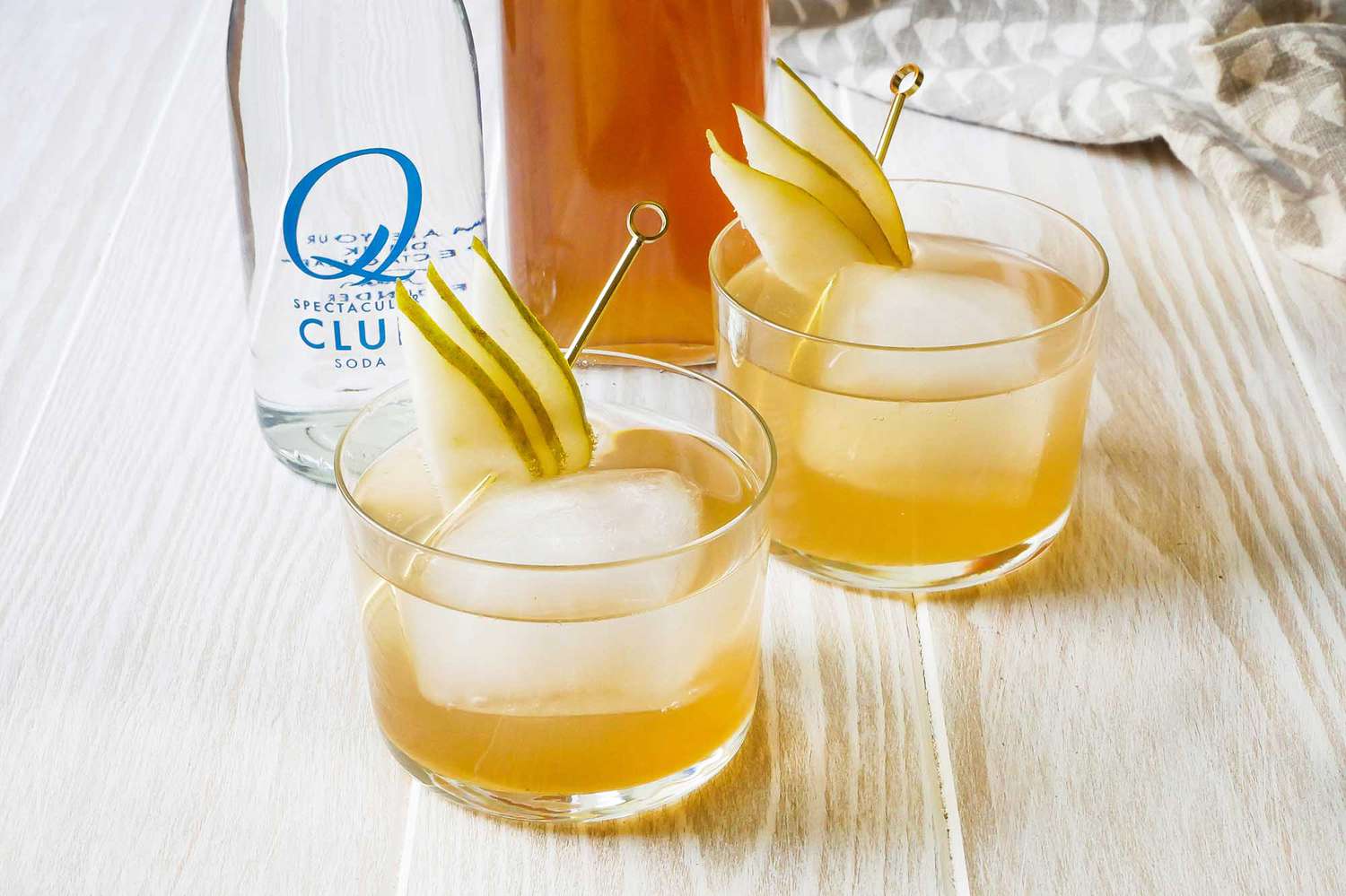 Pear-Ginger Shrub Recipe Image
