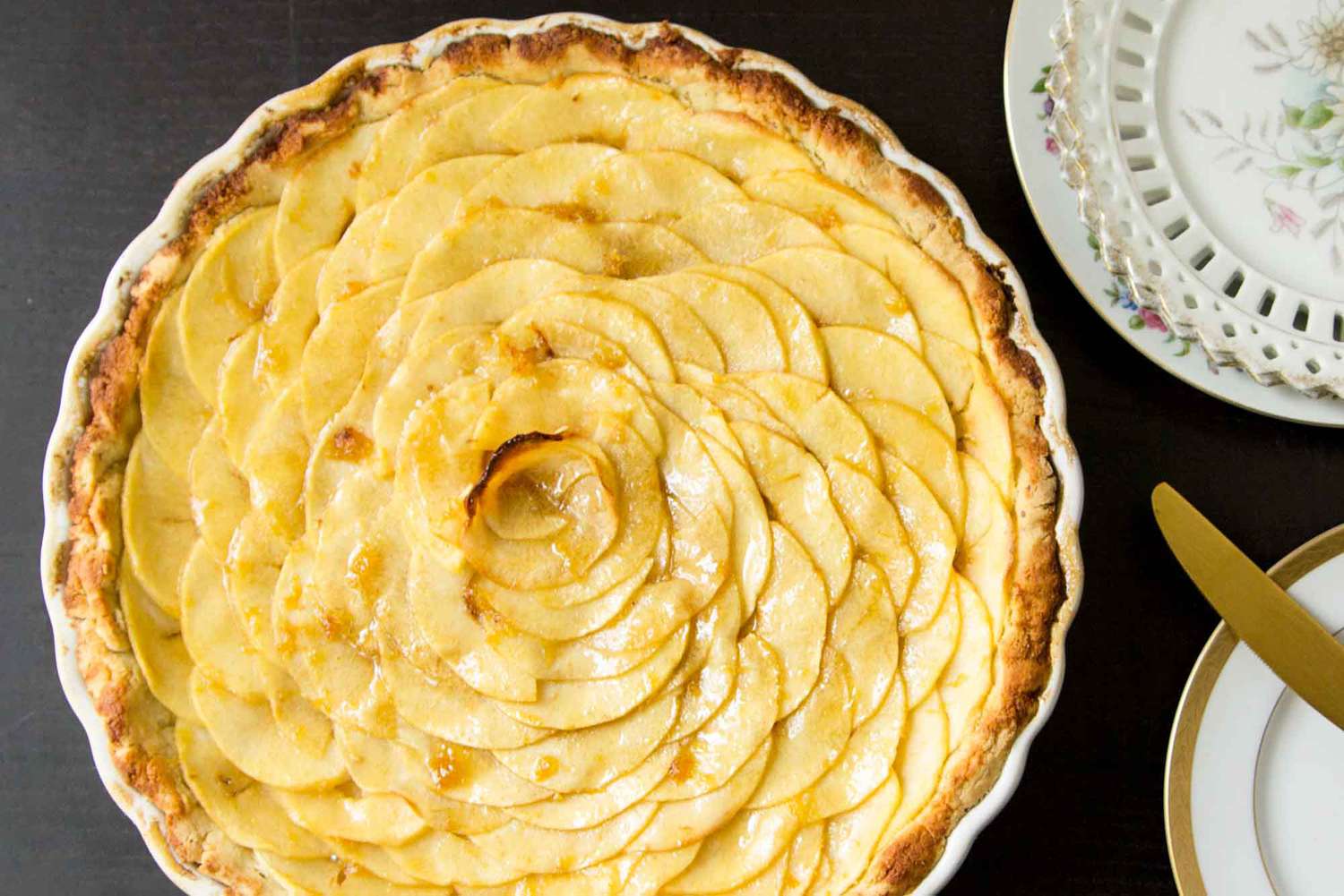 Gluten-Free Apple Tart Recipe Image