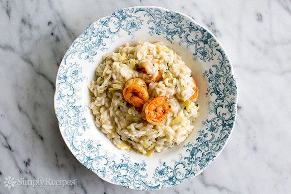 Artichoke and Shrimp Risotto Recipe Image