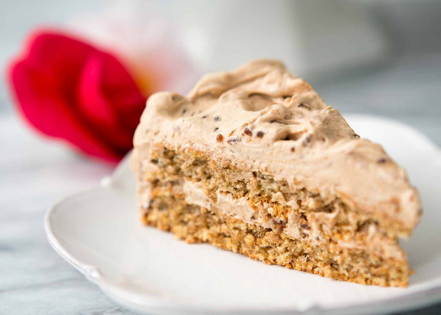 Walnut Mocha Torte Recipe Image