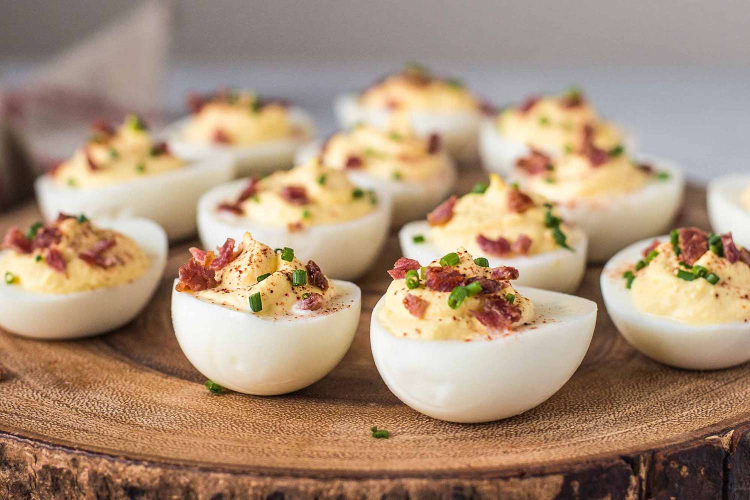Sour Cream and Bacon Deviled Eggs Recipe Image