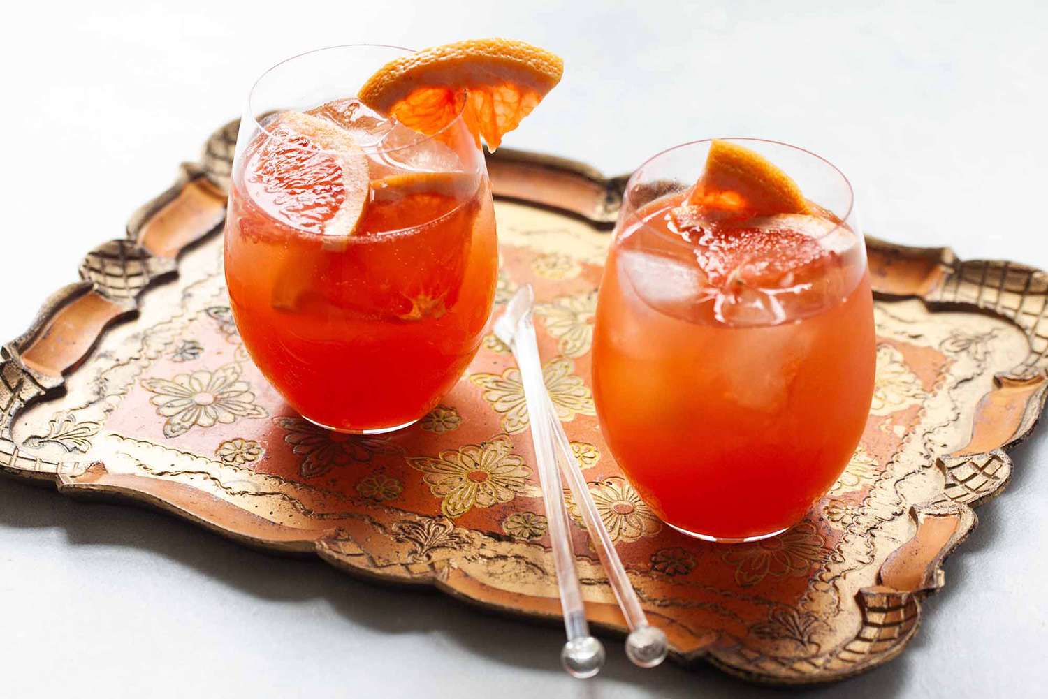 Apricot and White Wine Side Porch Sangria Image