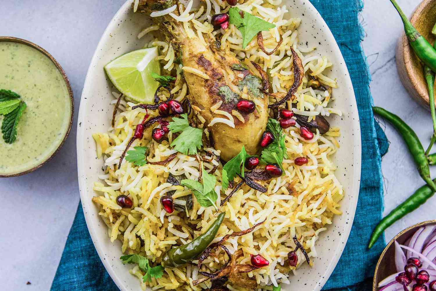Indian Chicken Biryani {Authentic} Image