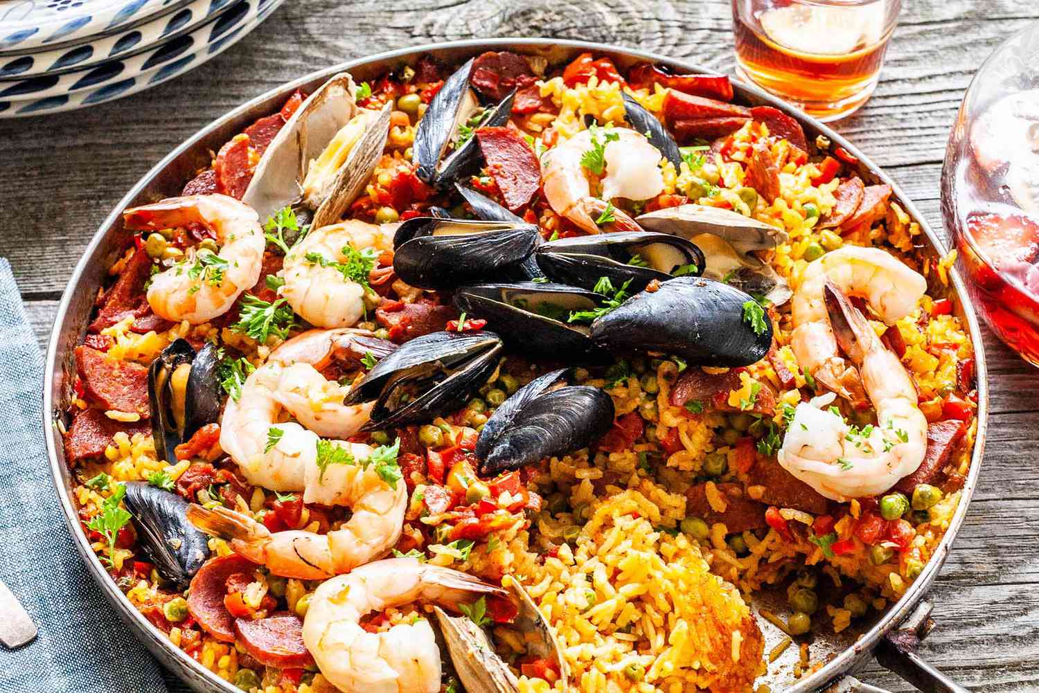 Seafood Paella Recipe Image