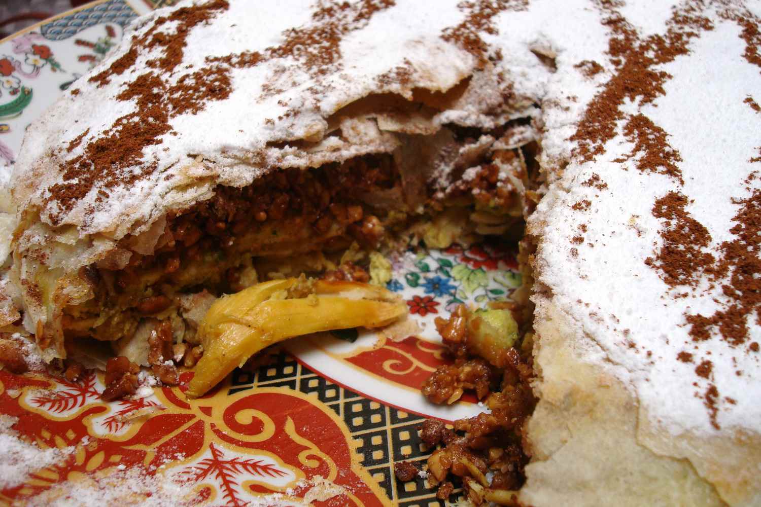 Moroccan Chicken Bastilla Recipe Image
