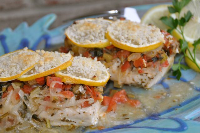 Psari Plaki Fish Recipe Image