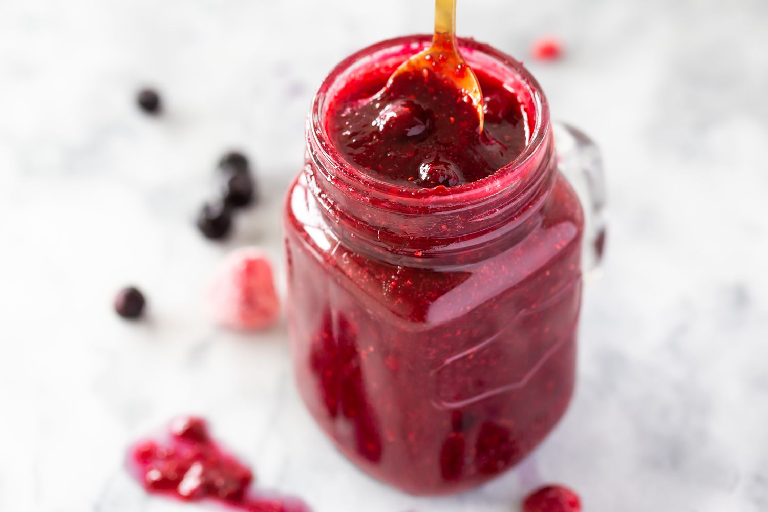 Mixed Berry Dessert Sauce Recipe Image