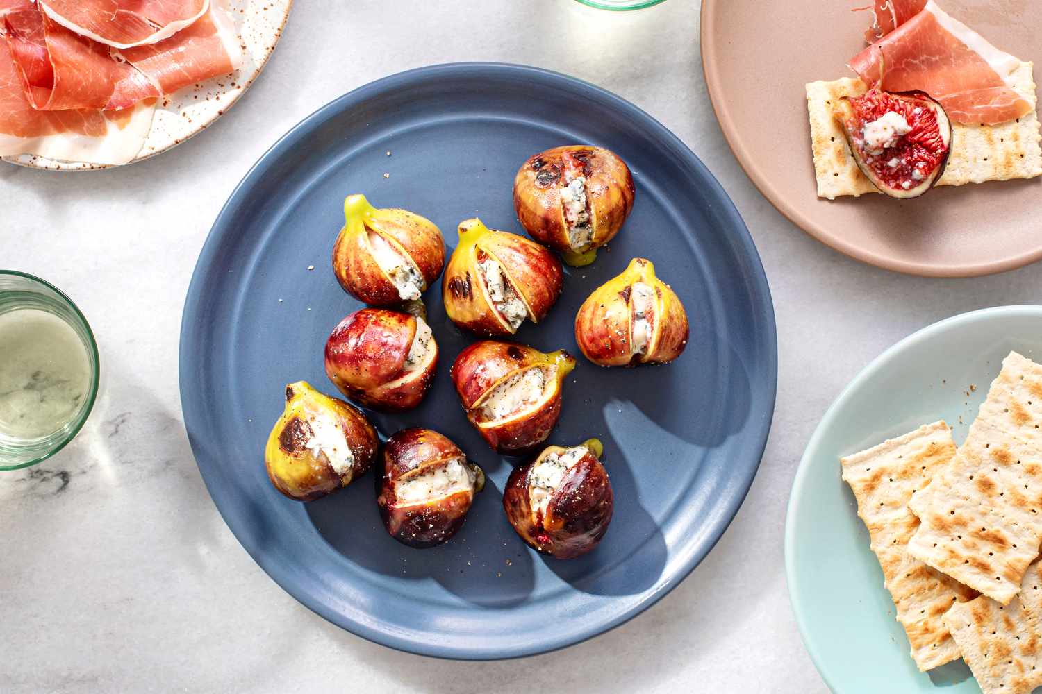 Blue Cheese-Stuffed Figs Recipe Image