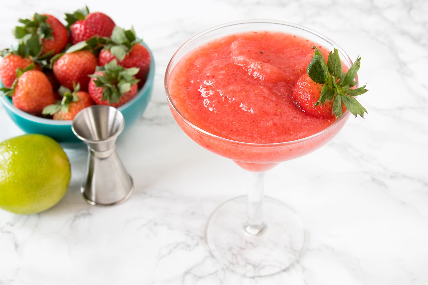 Frozen Strawberry Margarita Recipe Image