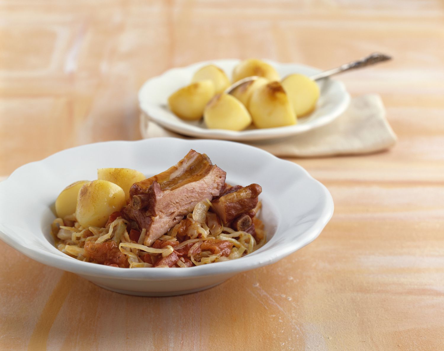 German Cured and Smoked Pork Loin Recipe Image