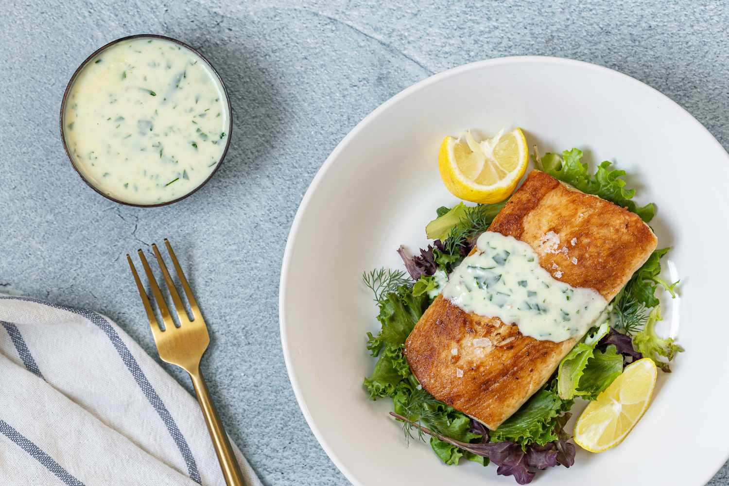 Traditional English Parsley Sauce Recipe Image