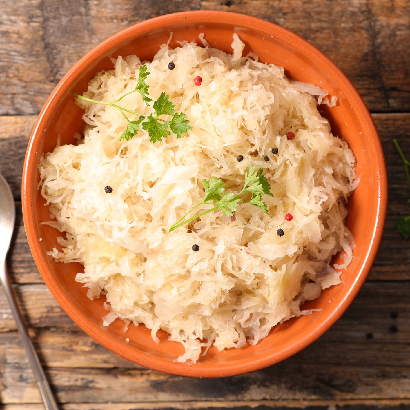 Single Jar Sauerkraut Recipe Image