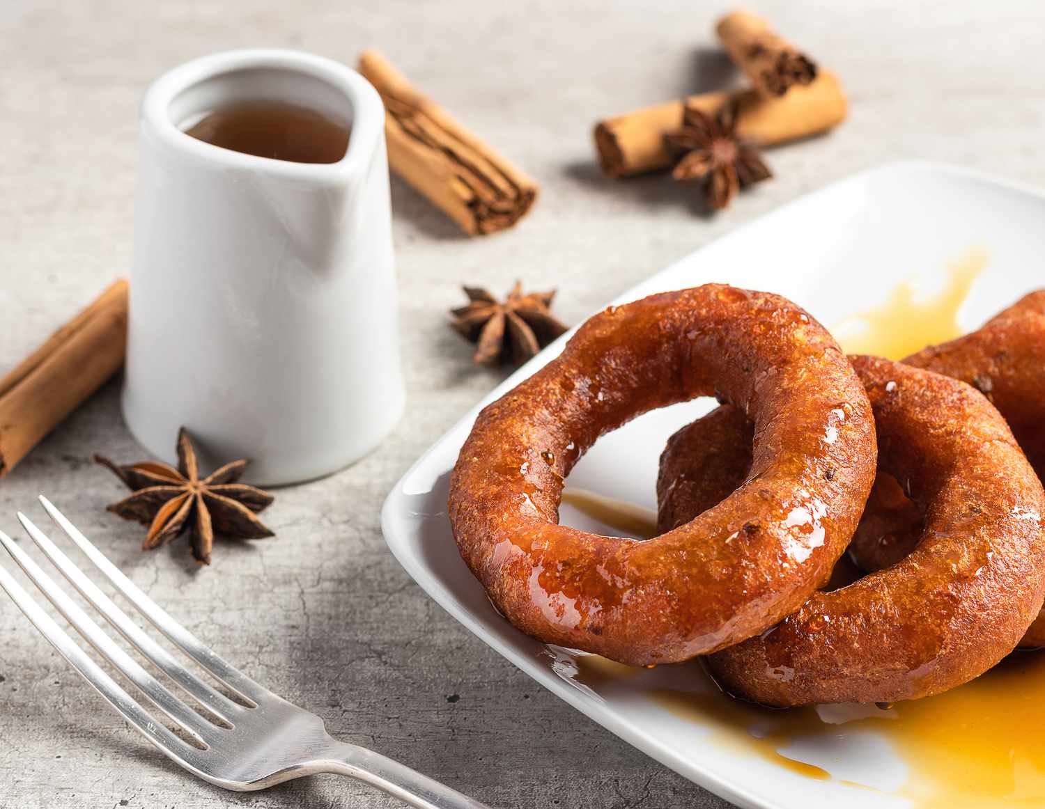 Picarones: Pumpkin and Sweet Potato Doughnut Recipe Image