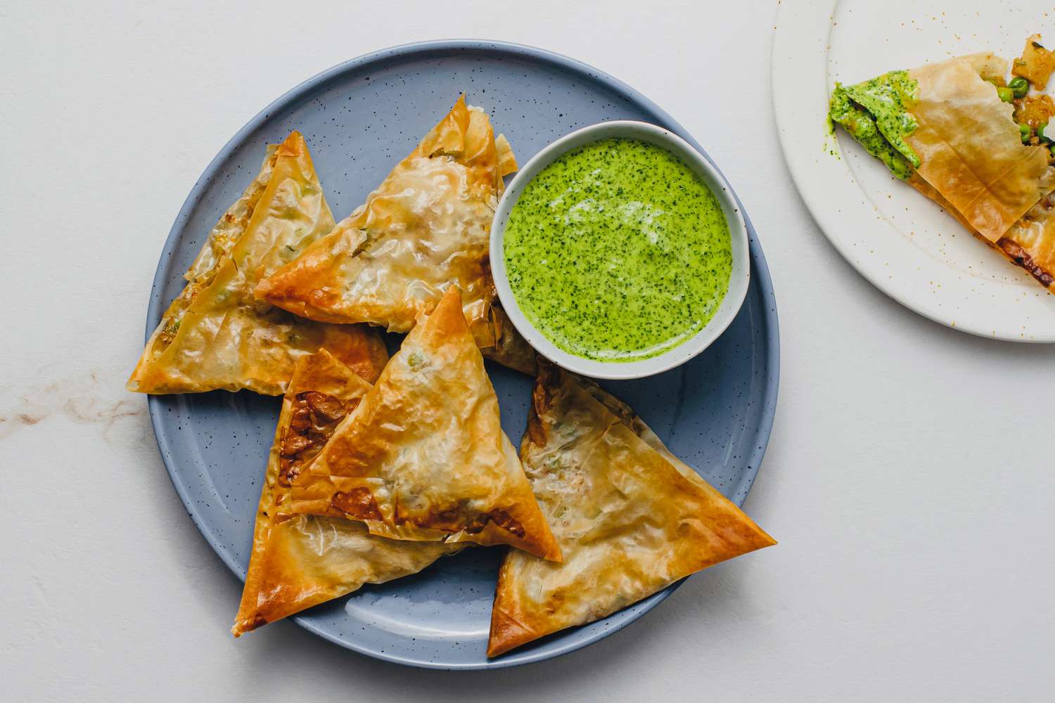 Baked Vegetarian Samosas Recipe Image