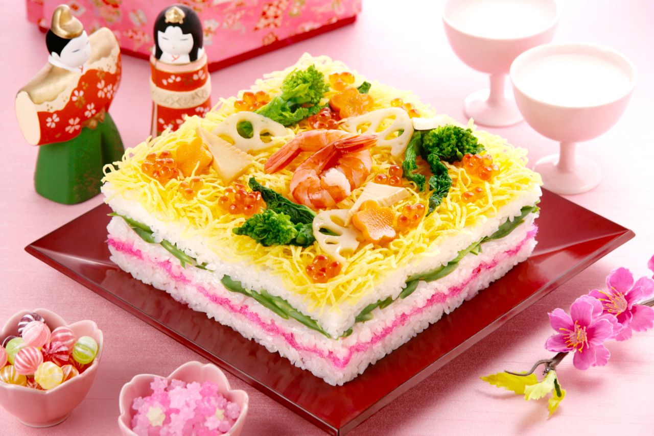 Layered Sushi Recipe Image