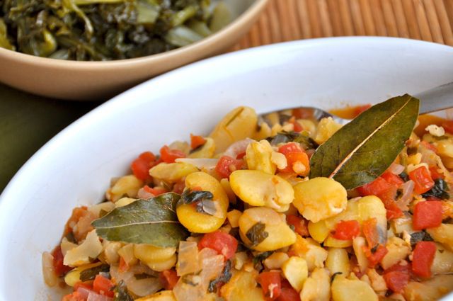 Greek Fava Bean Stew Recipe Image
